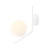 Kinkiet nowoczesny  GALLIA WHITE 1095C - Aldex