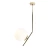 Plafon nowoczesny GALLIA GOLD 1095PL_G30 - Aldex