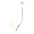 Plafon nowoczesny długi kula chrom GALLIA CHROME 1095PL_G4 - Aldex