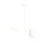 Plafon nowoczesny białe kule do małego pokoju GALLIA 2 WHITE 1095PL_H - Aldex