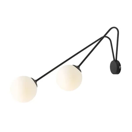 Kinkiet nowoczesny HOLM 2 BLACK LARGE 1082D1_L - Aldex