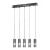Lampa wisząca nowoczesna SOPLE MD4512-5A  - Italux