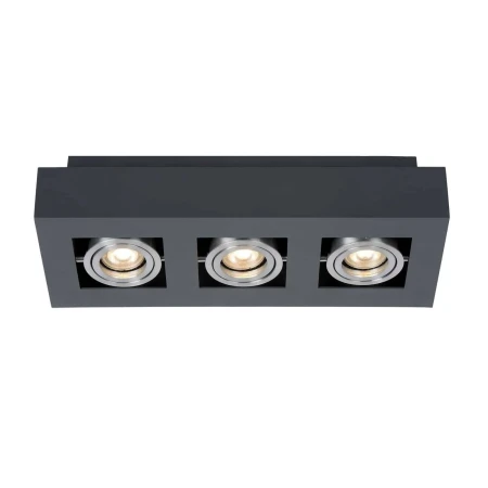 Plafon Casemiro IT8002S3-BK/AL -Italux