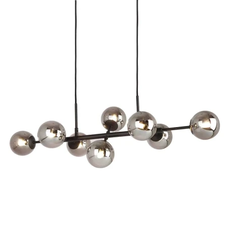 Lampa loft wisząca Erimida PND-2244-8A-BL czarna – Italux