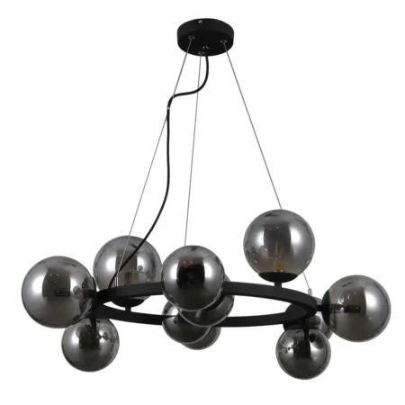 Lampa loft wisząca Montora PND-30223-11 czarna satynowa – Italux