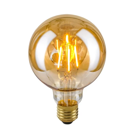 Żarówka LED E27 4W 2200K G95 Amber LDS-G95-A G95 - Italux