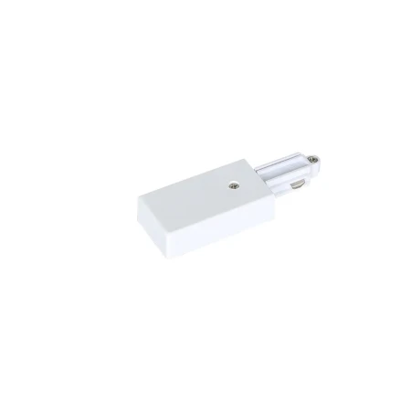 Zasilanie końcowe do szyn 1F 1-circuit power connector left white HT-L01/LT/WL - Italux