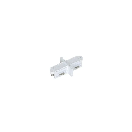 Łącznik prosty do szyn 1F 1-circuit parallel connector white HT-J01/WL - Italux