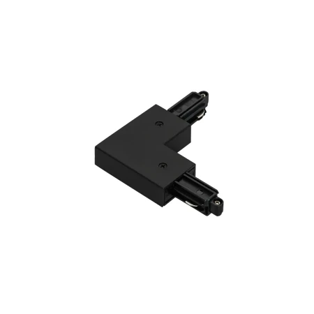Łącznik zewnętrzny do szyn 1F 1-circuit L type connector black O HT-J02/O/BL - Italux