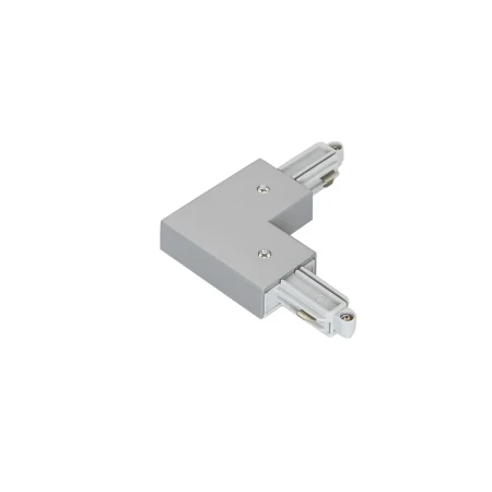 Łącznik zewnętrzny do szyn 1F 1-circuit L type connector silver O HT-J02/O/SV - Italux