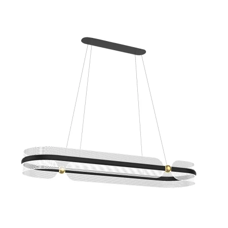 Lampa wisząca Sopla PND-63728-56W-3K-BK-GD - Italux