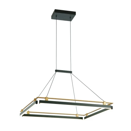 Lampa wisząca Merlot PND-54638S-44W-3K-BK-GD - Italux