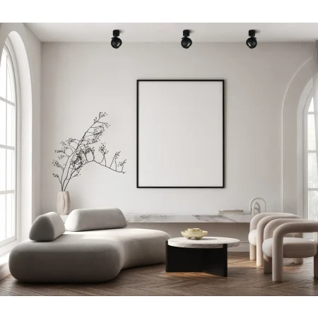 Reflektor sufitowy Lafin SPL-45379-1R-BK - Italux