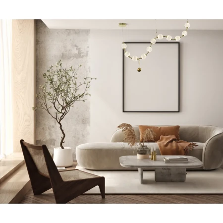 Lampa wisząca Morano PND-93829-44W-3K-GD - Italux