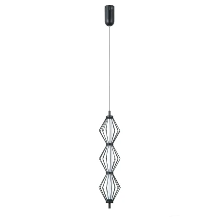 Lampa wisząca Sevil PND-34403-3V-BK - Italux