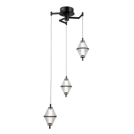 Lampa wisząca Fuente PND-34395-3-BK - Italux