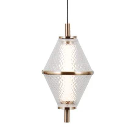 Lampa wisząca Fuente PND-34395-1-HBR - Italux