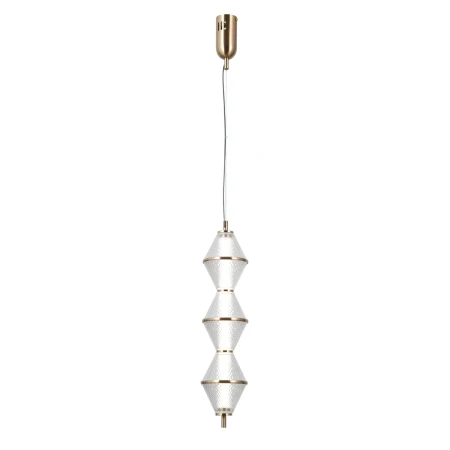 Lampa wisząca Fuente PND-34395-3V-HBR - Italux