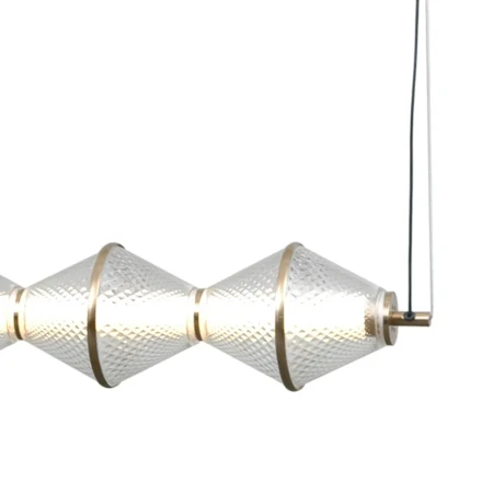 Lampa wisząca Fuente PND-34395-5-HBR - Italux