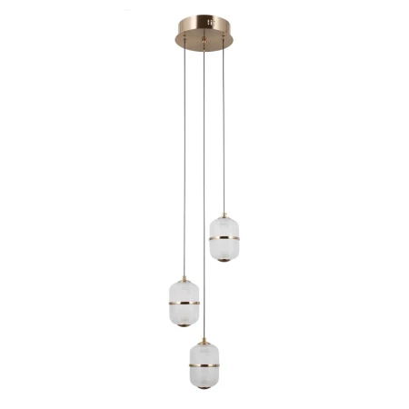 Lampa wisząca Alani PND-34375-3-HBR - Italux