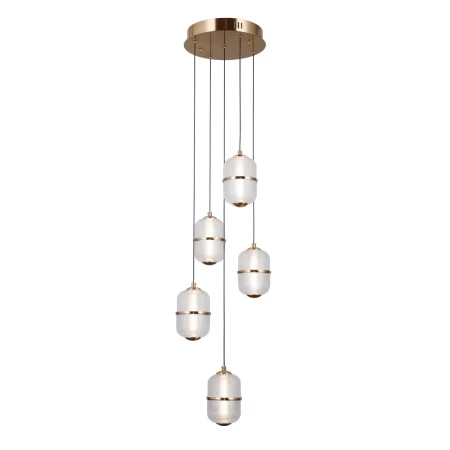 Lampa wisząca Alani PND-34375-5-HBR - Italux