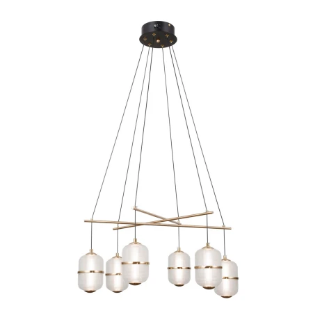 Lampa wisząca Alani PND-34375-6-BK - Italux
