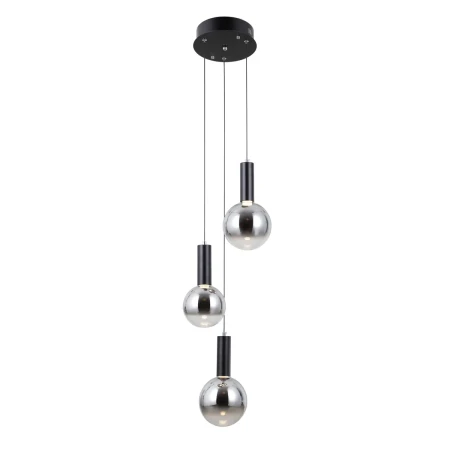 Lampa wisząca Strela PND-34378-3S-BK - Italux