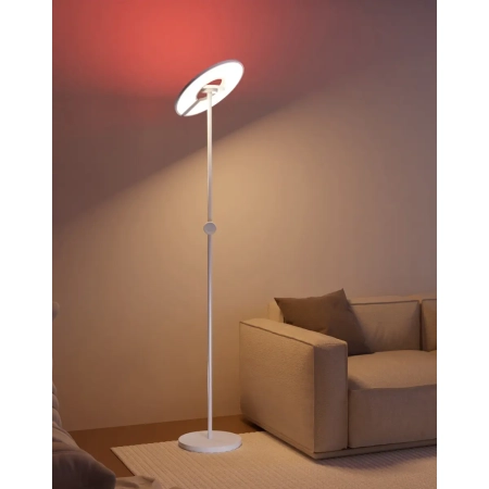 Lampa podłogowa LED biała okrągła FL-37482-WH z serii Cento - Lampy Italux