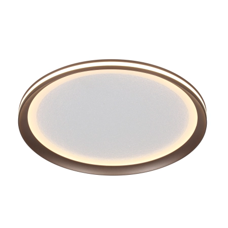 Plafon LED okrągły kawowy metalowy 42cm PLF-02326-M-CFF z serii Artizo - Lampy Italux