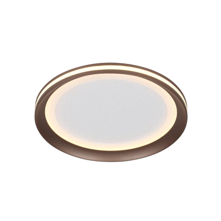 Plafon LED okrągły kawowy metalowy 30cm PLF-02326-S-CFF z serii Artizo - Lampy Italux