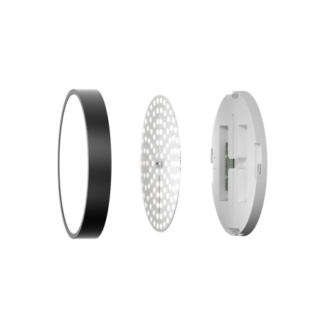 Plafon LED okrągły czarny 40cm PLF-63746-L-BK z serii BOTTA - Lampy Italux