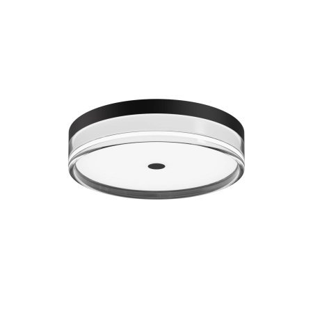 Plafon LED okrągły czarny 30cm PLF-64536-S-BK z serii MOLINO - Lampy Italux