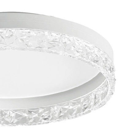 Plafon LED okrągły biały 50cm PLF-68590-WH z serii Rante - Lampy Italux
