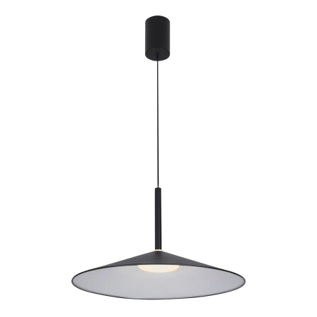 Lampa wisząca LED czarna metalowa 47,5cm PND-01510-L-BK z serii Sardena - Lampy Italux