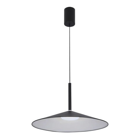 Lampa wisząca LED czarna metalowa 47,5cm PND-01510-L-BK z serii Sardena - Lampy Italux