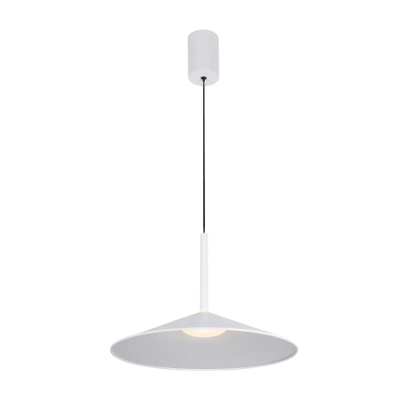 Lampa wisząca metalowa biała LED 38cm PND-01510-S-WH z serii Sardena - Lampy Italux