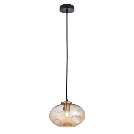 Lampa wisząca nowoczesna HATELLA PND-112038-1-BRO+AMB - Italux