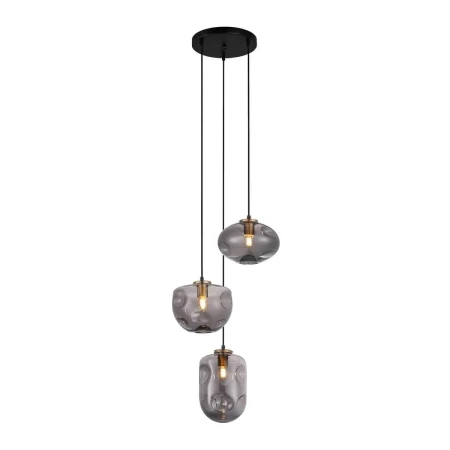 Lampa nad stół wisząca nowoczesna HATELLA PND-112038-3A-BRO+SG - Italux
