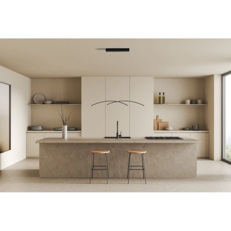 Lampa wisząca Samola PND-15504-1-BK - Italux