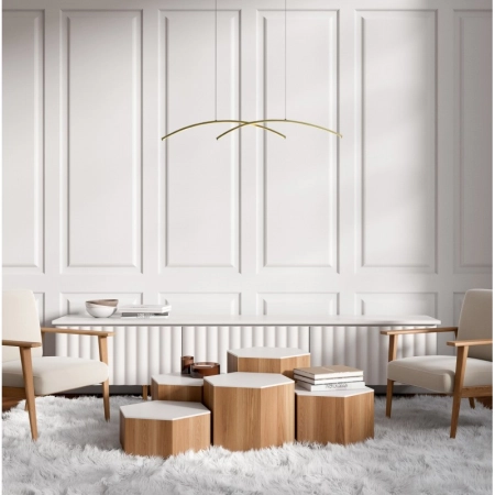 Lampa wisząca Samola PND-15504-1-GD - Italux