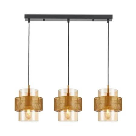 Lampa wisząca Vinoti PND-22132-3S-GD-AMB - Italux