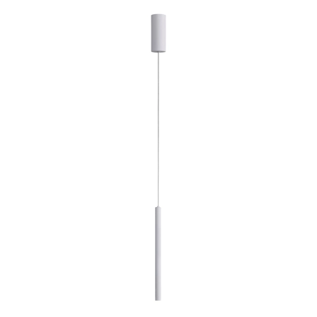 Lampa wisząca biała metalowa tubowa LED PND-22302-1-WH z serii VALDES - Lampy Italux