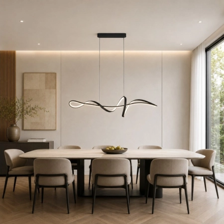 Lampa wisząca Mila PND-23523A-BK - Italux