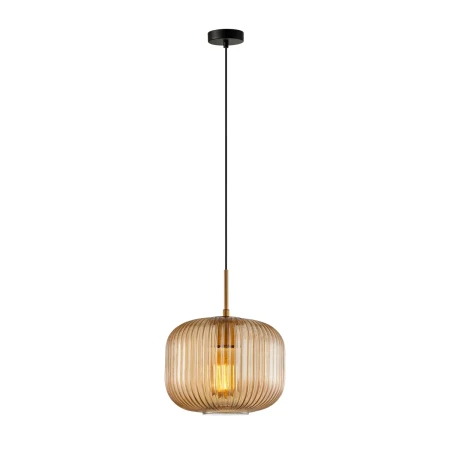 Lampa wisząca Gavino PND-26476-1-BRO-AMB - Italux