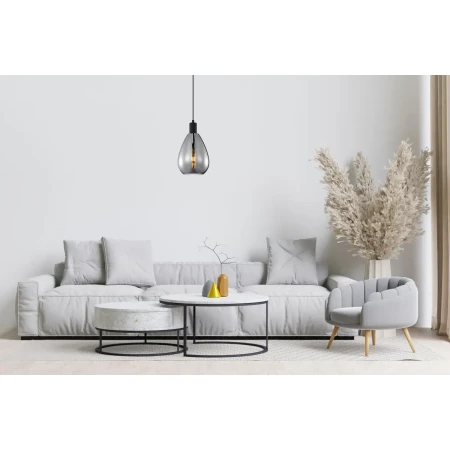 Lampa wisząca Zulo PND-27812-BK-SG - Italux