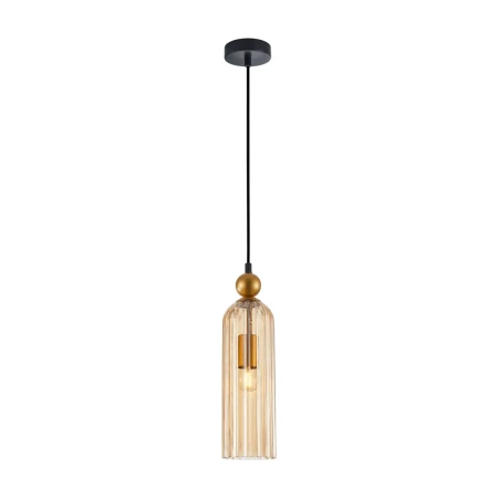 Lampa wisząca Levie PND-28636-1L-GD-AMB - Italux
