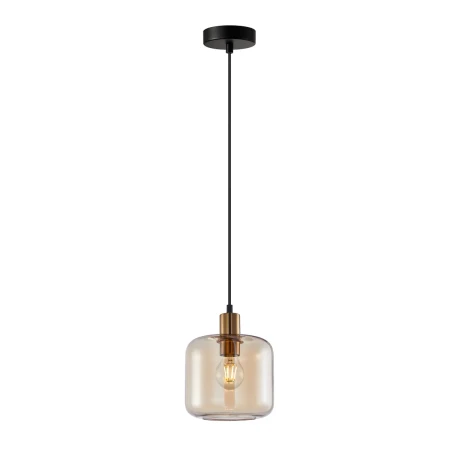 Lampa wisząca Zona PND-29257A-1-BRO-AMB - Italux