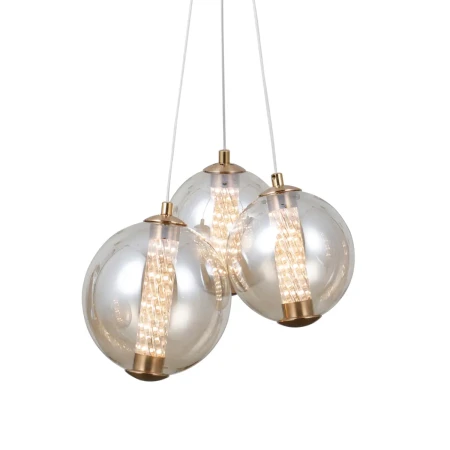 Lampa wisząca Butero PND-34359-3-HBR-AMB - Italux