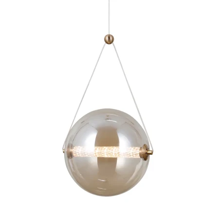 Lampa wisząca Rastia PND-34361-L-HBR-AMB - Italux
