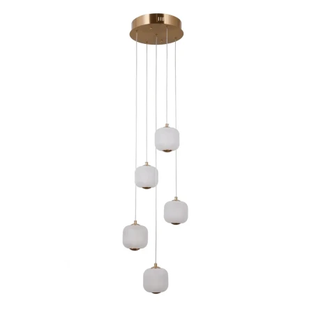 Lampa wisząca Ganti PND-34362-5-HBR-OPAL - Italux